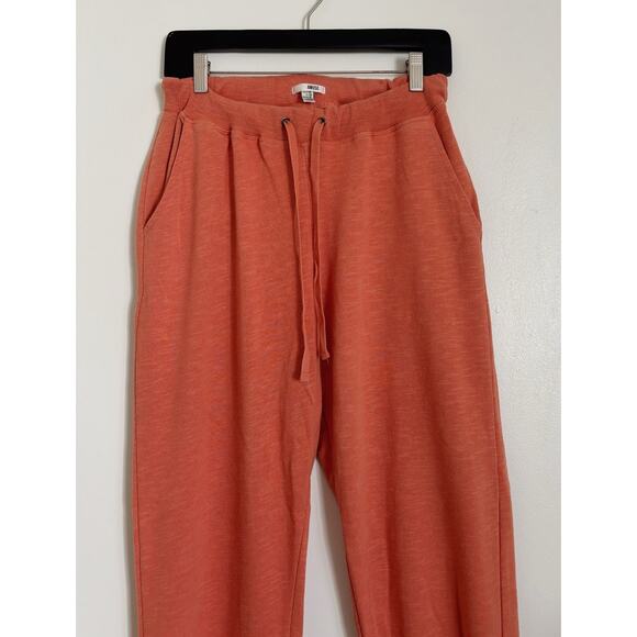 Orange Amuse Society High Waisted Cotton Jogger Sweatpants M - Picture 2 of 6